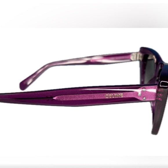 CELINE ❤️❤️ CAT EYE SUNGLASSES ..Full Inclusion NEW - Picture 10 of 13